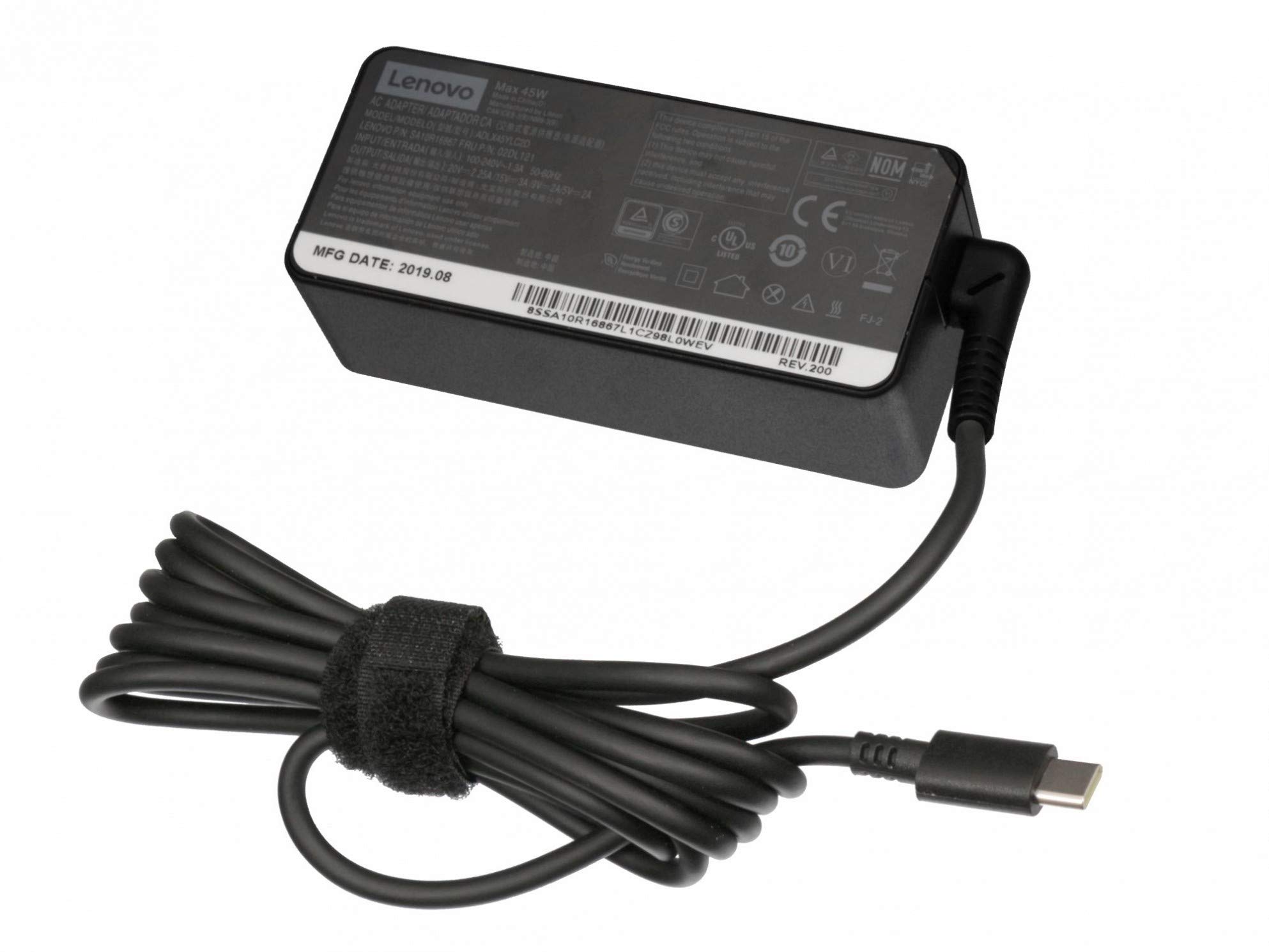 Lenovo USB-C AC-adapter 45 Watt original 300e ChromeBook 2nd Gen
