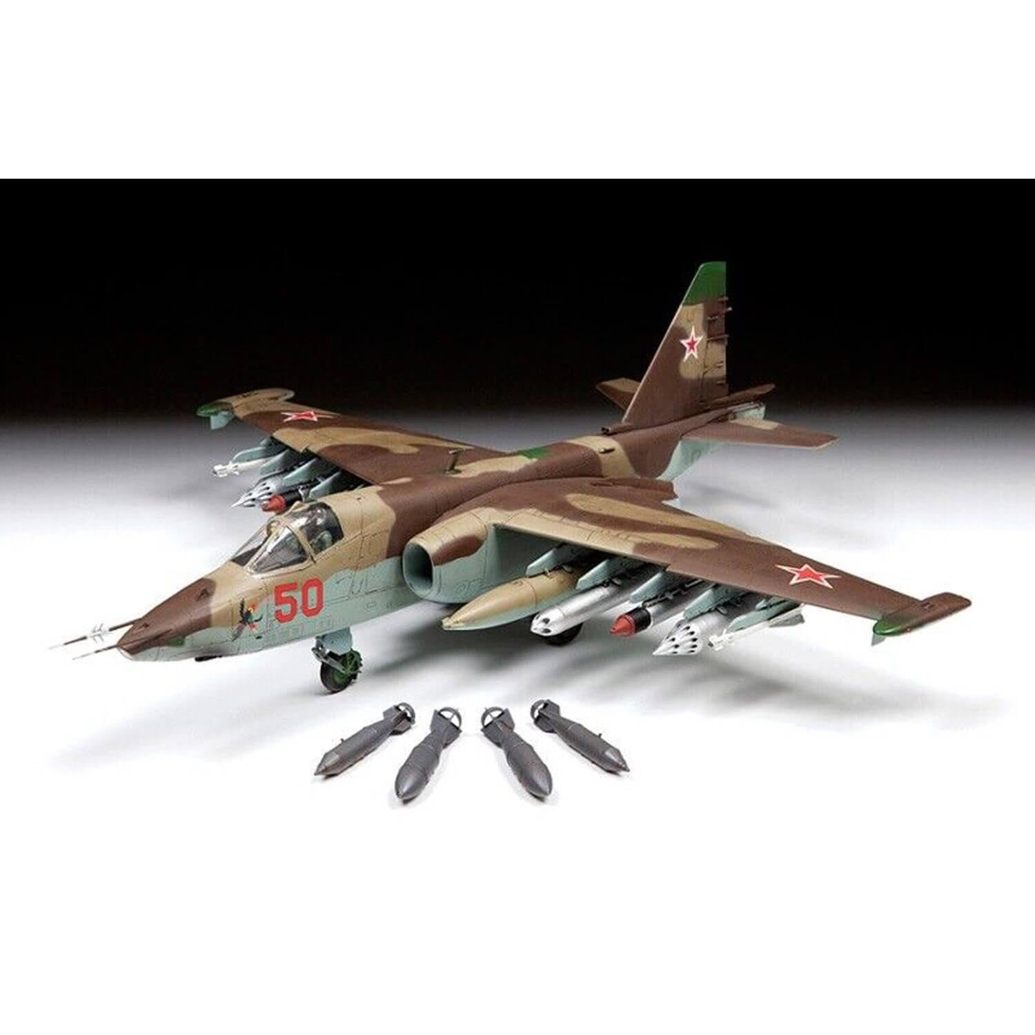 Amazon | ズベズダ 1/48 ソ連空軍 スホーイ Su-25 フロッグフット