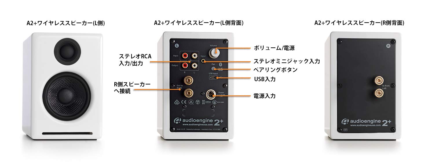 Amazon.co.jp: Domestic Genuine Product Audioengine Audioengine A2+