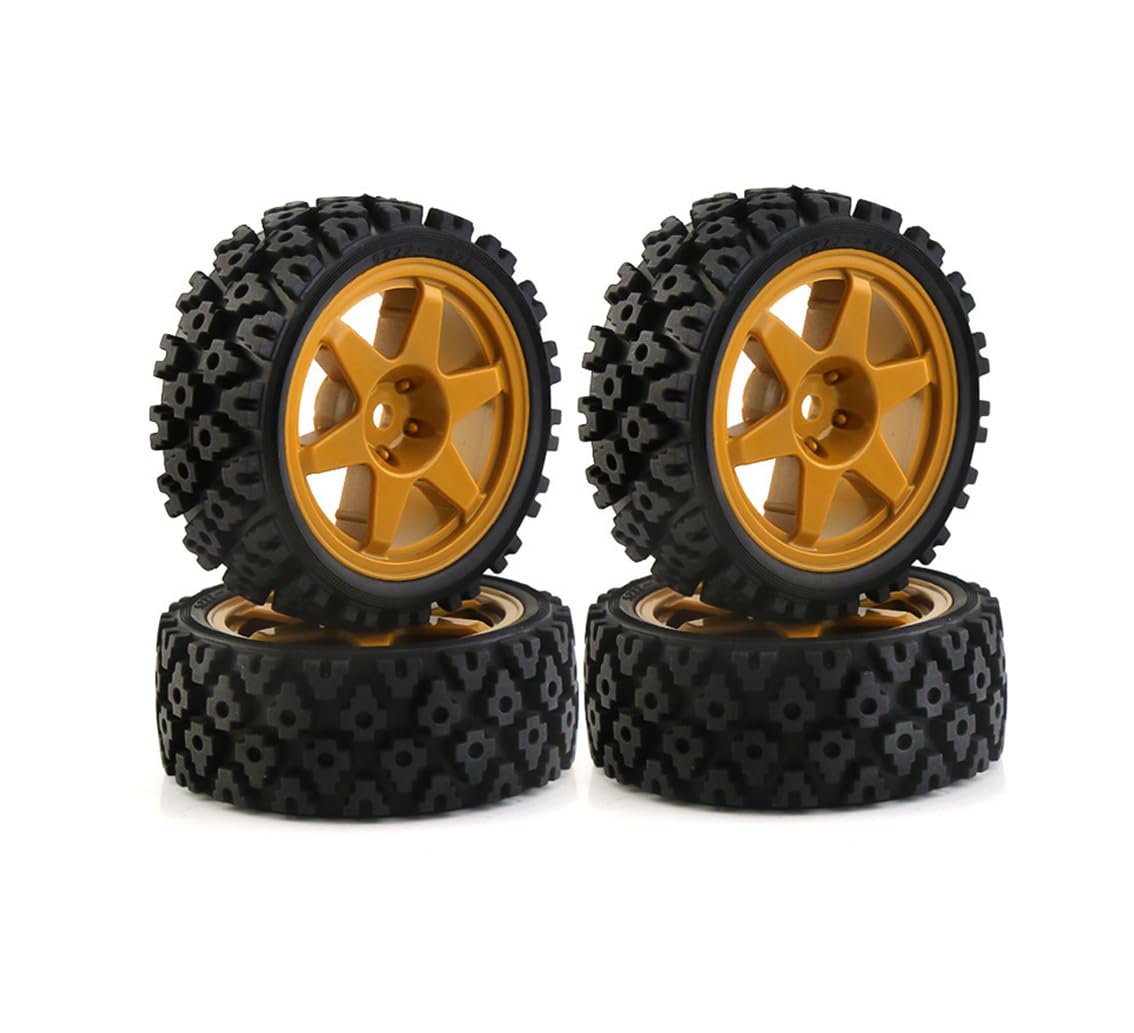 Amazon | SHEAWA 1/10 RCカー用タイヤ ホイールリム 4個 アクセサリー