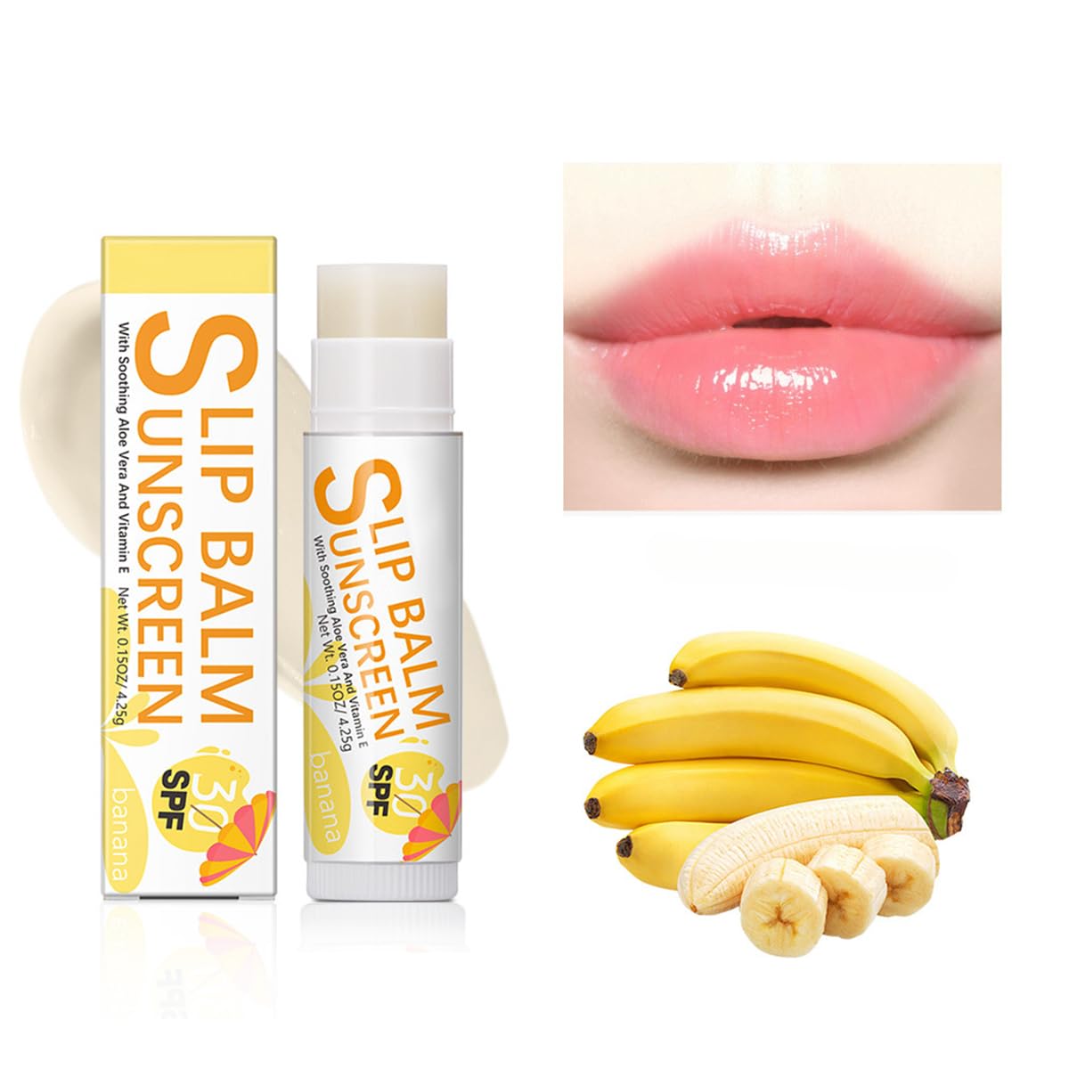 Amazon.co.jp: リップバーム 保湿リップ 日焼け止め SPF30 透明感 潤う