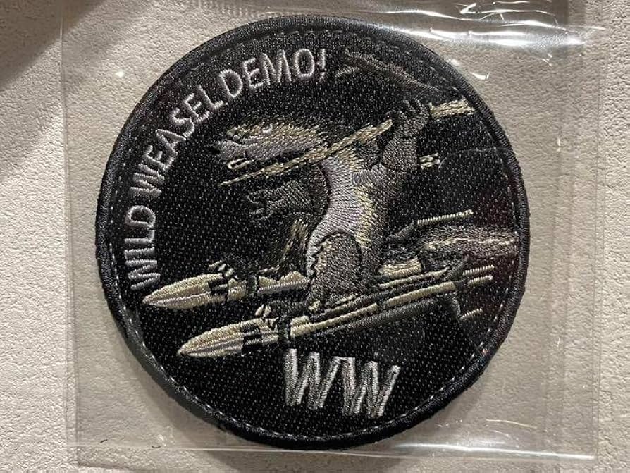 F16デモチームのパッチ PACAF F-16 DEMO TEAM パッチ 4枚 PACAF F-16