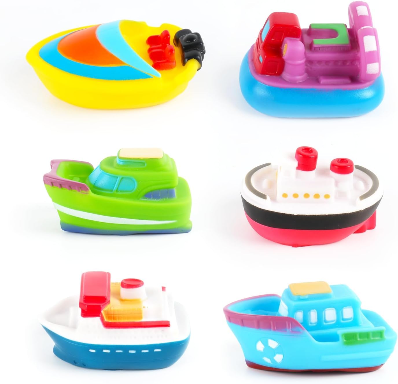 Amazon | SZKALAK お風呂用おもちゃ6個セット – 柔らかい素材の