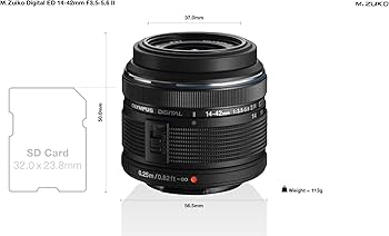 Amazon.co.jp: OLYMPUS 標準ズームレンズ M.ZUIKO DIGITAL 14-42mm F3