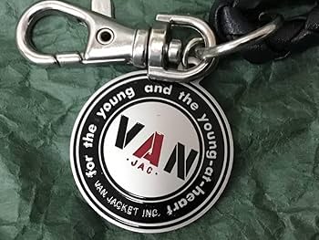 Amazon.co.jp: VAN JAC ヴァンヂャケット 丸VANロゴキーホルダー 小物
