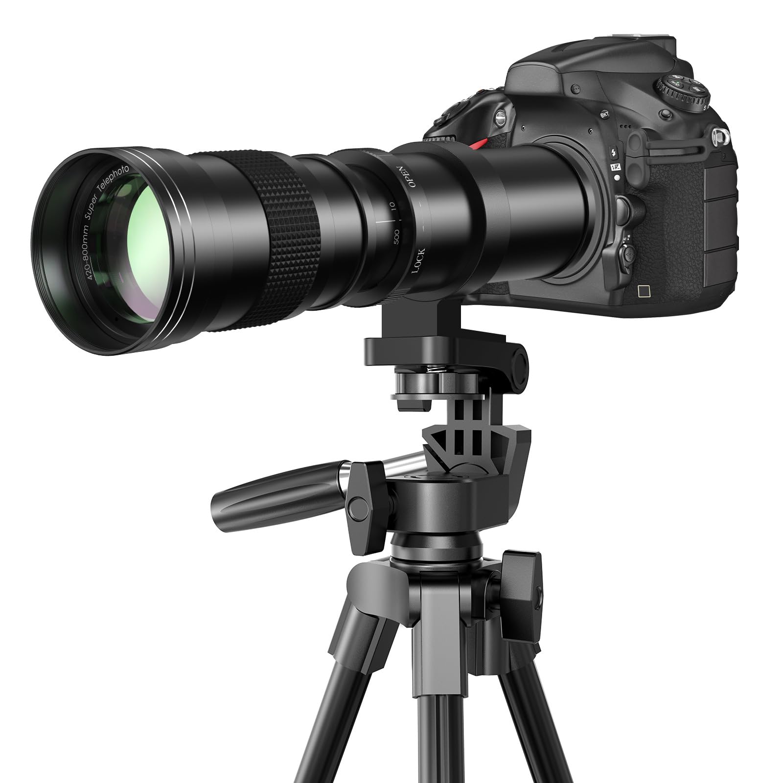 Amazon.co.jp: Lightdow 望遠ズームレンズ 420-800mm f/8.3-16 for