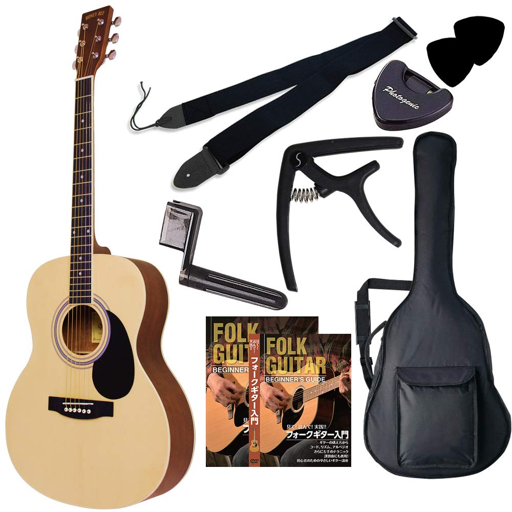 Amazon | HONEY BEE アコースティックギター フォークギタータイプ F