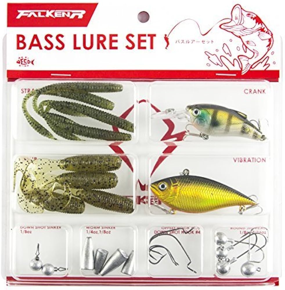 Amazon.co.jp: タカミヤ(TAKAMIYA) ワーム FALKEN R バスルアーセット