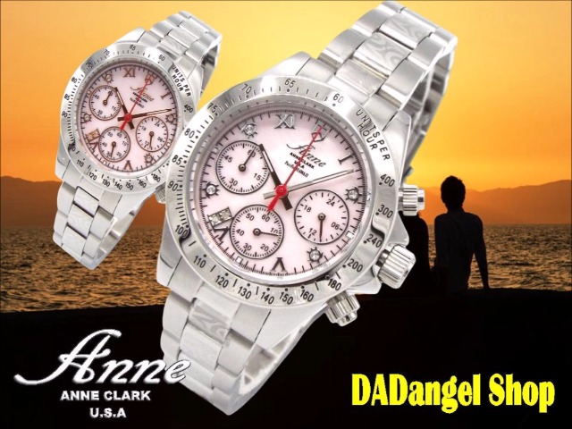 Amazon.co.jp: レディース腕時計 日本製ムーブメント搭載 天然ピンク