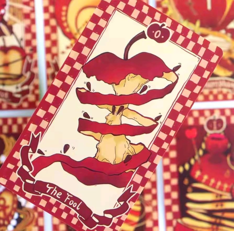 Amazon.co.jp: アップルタロットカード、78枚入り、ポケットサイズ6cm