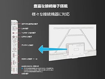 Amazon | 【Amazon.co.jp 限定】TCL テレビ 40インチ チューナーレス