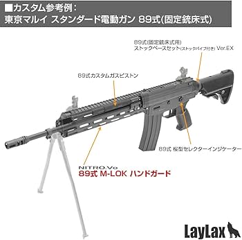 Amazon.co.jp: LayLax, Type 89 M-LOK Hand Guard, Black, Type 89