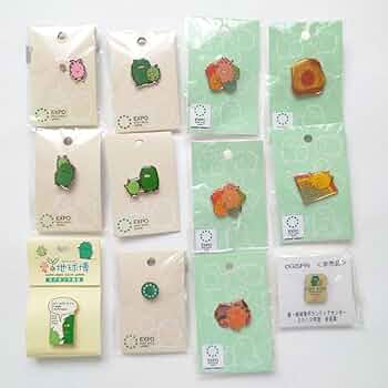 Amazon | 愛地球博 ピンバッジ ピンズ 12個セット | バッジ | おもちゃ