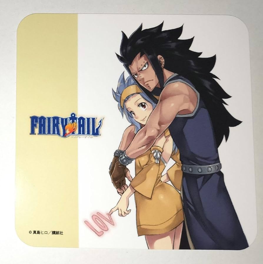 Amazon.co.jp: フェアリーテイル ガジル レビィ コースター プリンセス