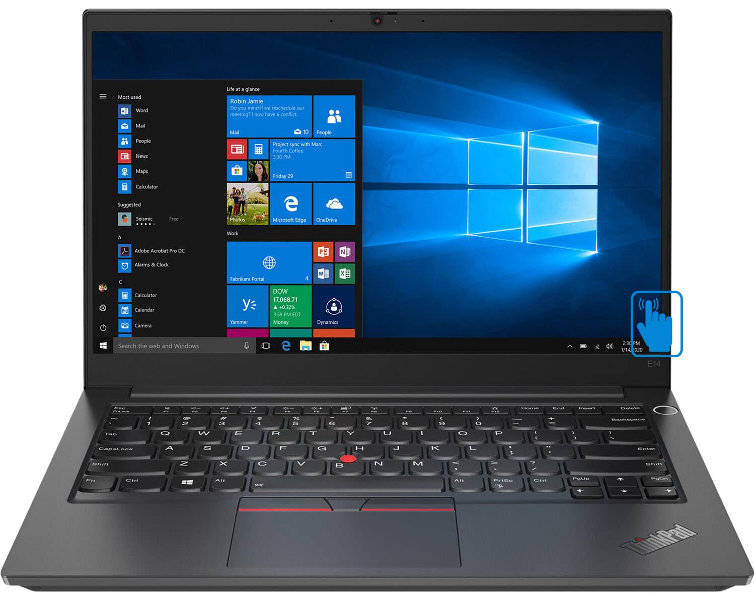 Amazon.com: Lenovo ThinkPad E14 Gen 2 Home & Business Laptop
