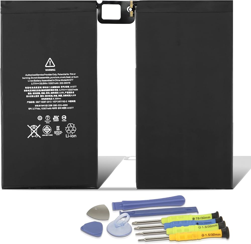 MULS A1577 Tablet Battery for Apple iPad Pro 12.9 1st Gen Wi-Fi