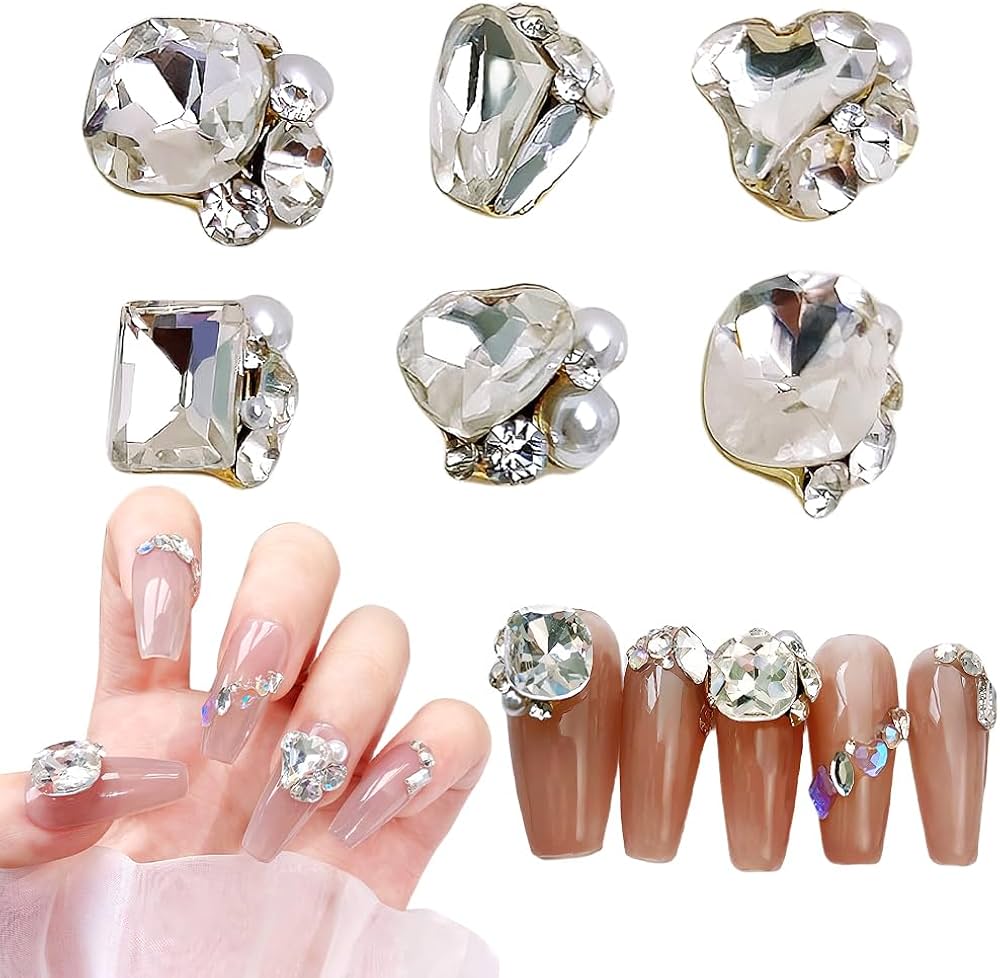 ネイルアート フラットボトムダイヤモンド キラキラ ビーズ ストーン