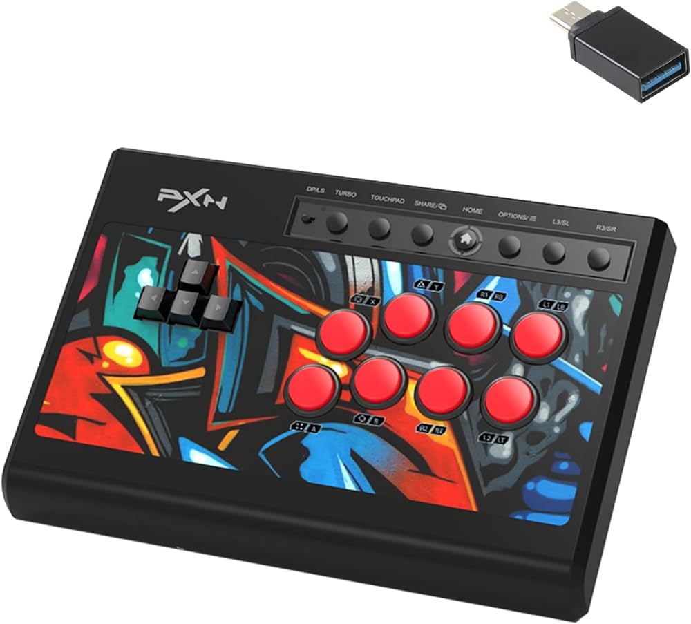 Amazon.com: PXN Arcade Fight Stick, X8 Street Fighter Arcade Game