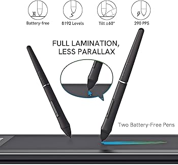 Amazon.com: VEIKK Drawing Tablet with Screen VK1200V2 11.6 inch