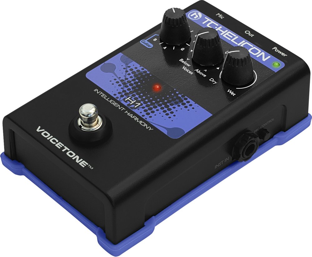 Amazon.com: TC Helicon VOICETONE H1 Single-Button Stompbox for