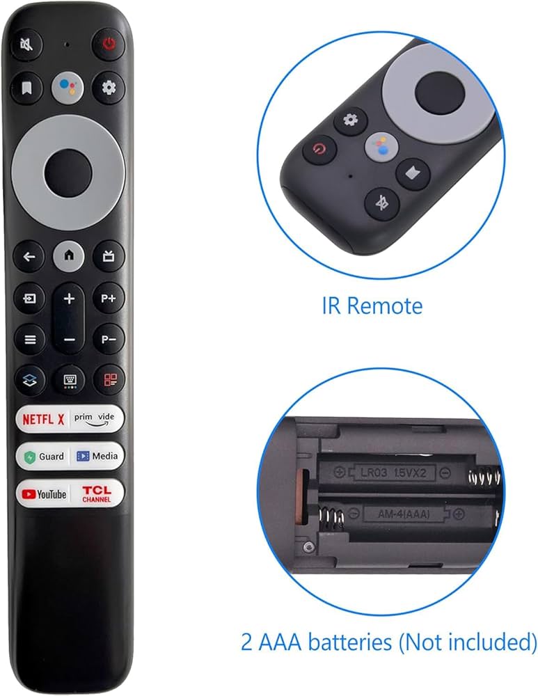 Buy MYHGRC Replacement TCL Remote Control RC902V for TCL Android