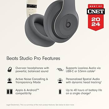 Amazon.com: Beats Studio Pro - Premium Wireless Over-Ear