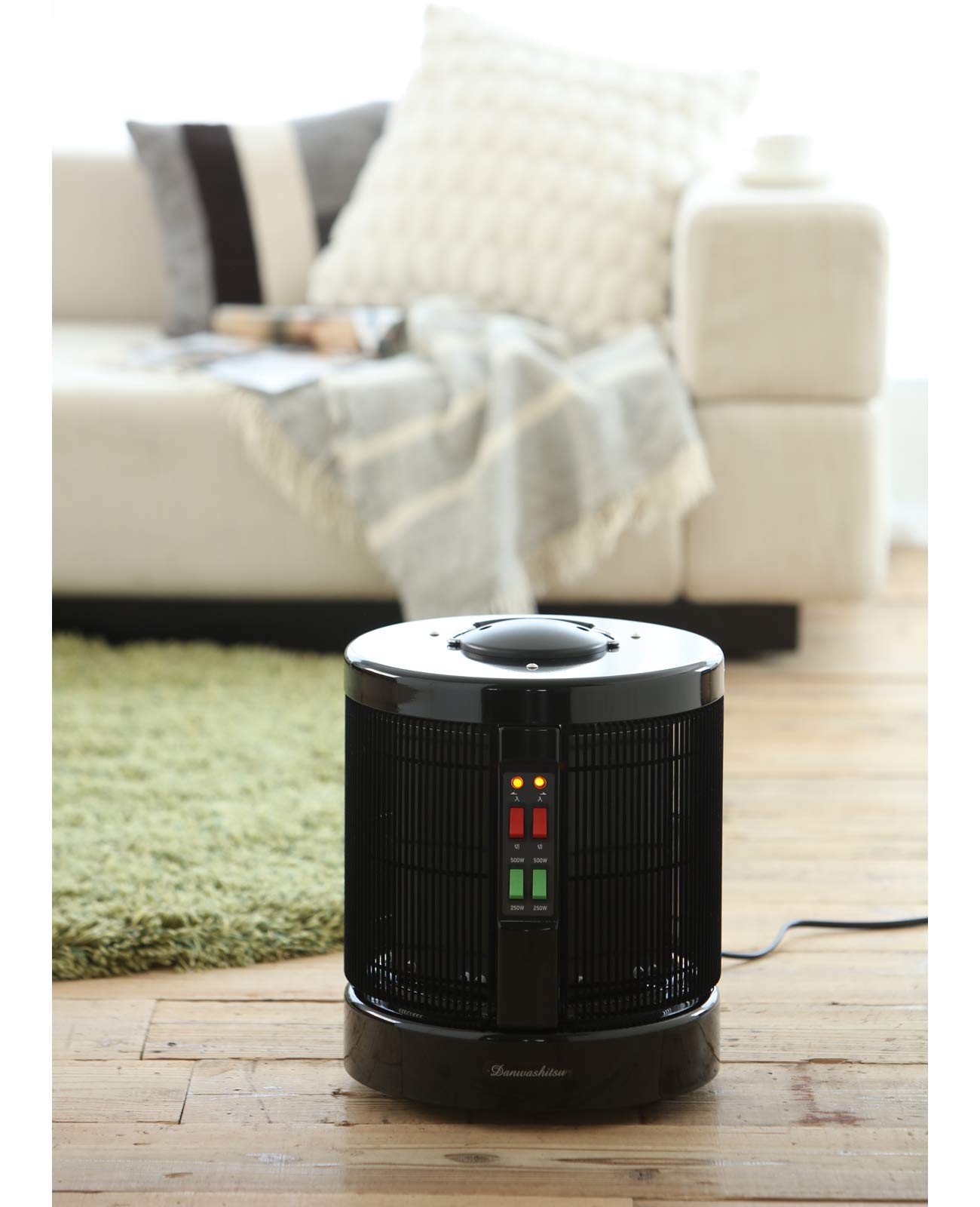 Amazon.co.jp: 暖話室 1000型 (ブラック) 累計販売台数26万台突破 日本