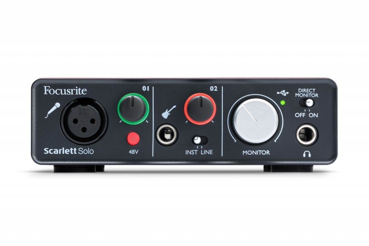 Amazon.com: Focusrite Scarlett Solo Compact (1st Gen) USB Audio