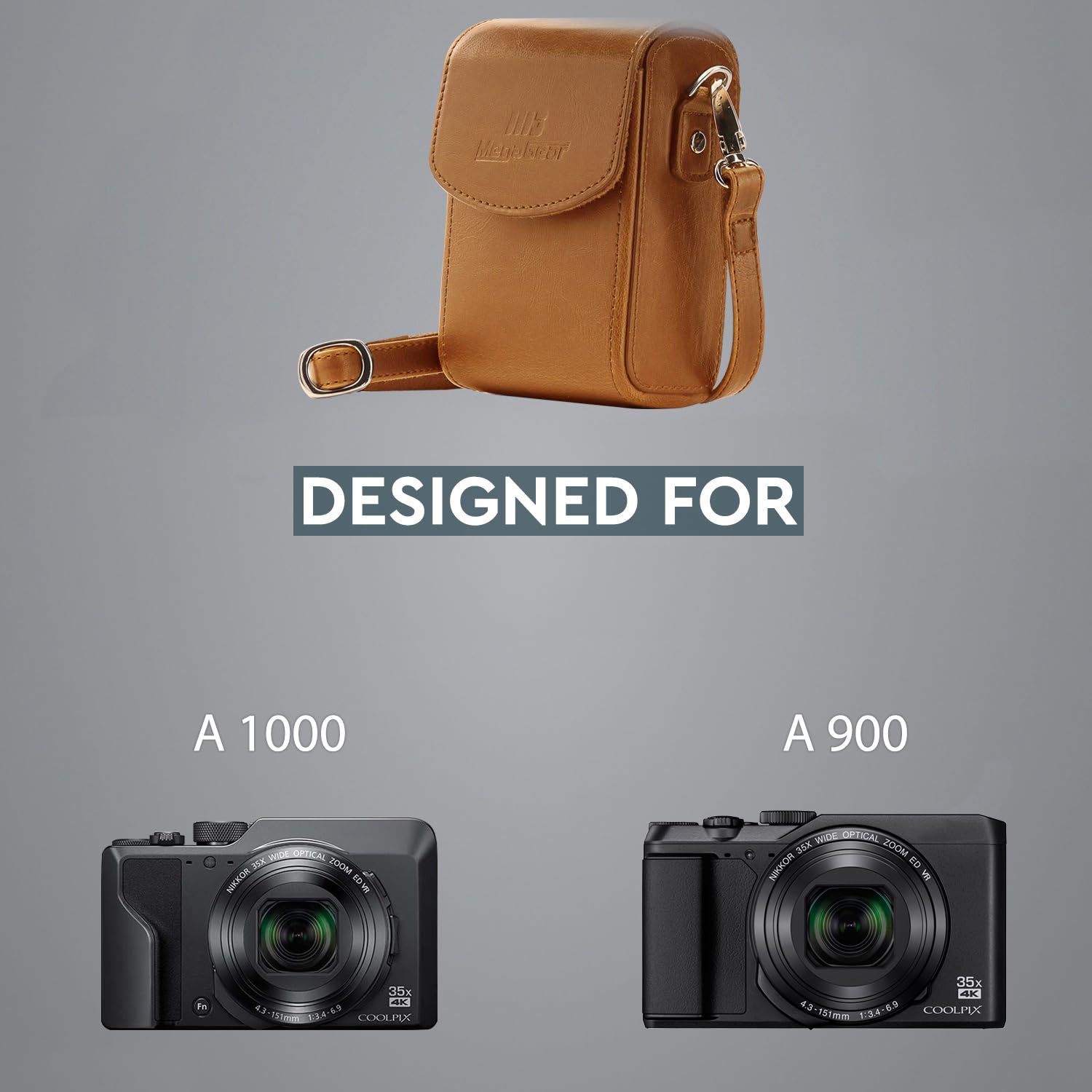 Amazon.com: MegaGear: Nikon Coolpix A1000, A900 Cases