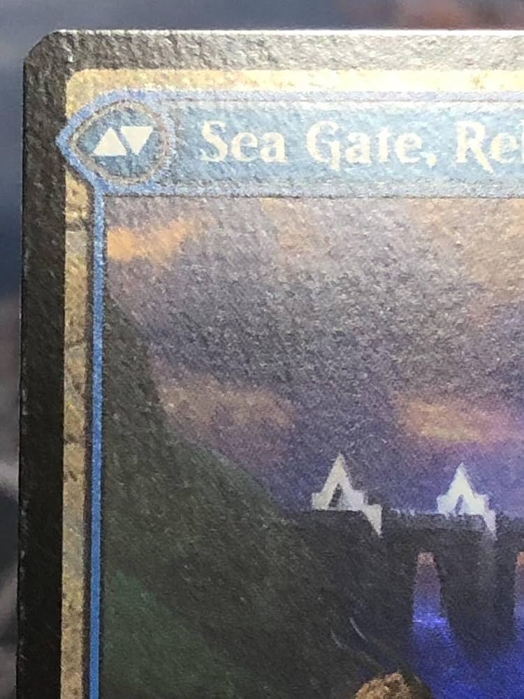 海門修復/再誕の海門[ZNR] 青R 英語版 076)《海門修復/Sea Gate