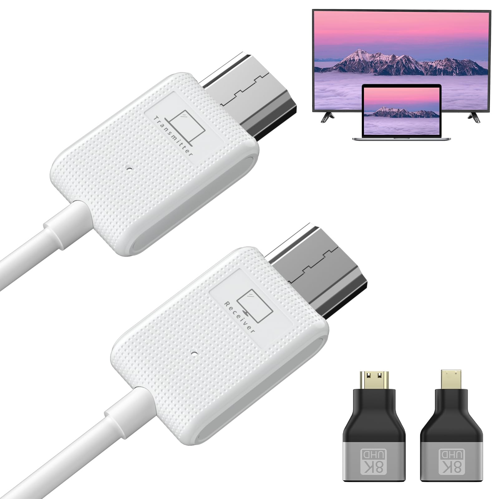 Amazon | Hdmi 無線 ワイヤレスHDMI 送受信機セット [2024最新型改良