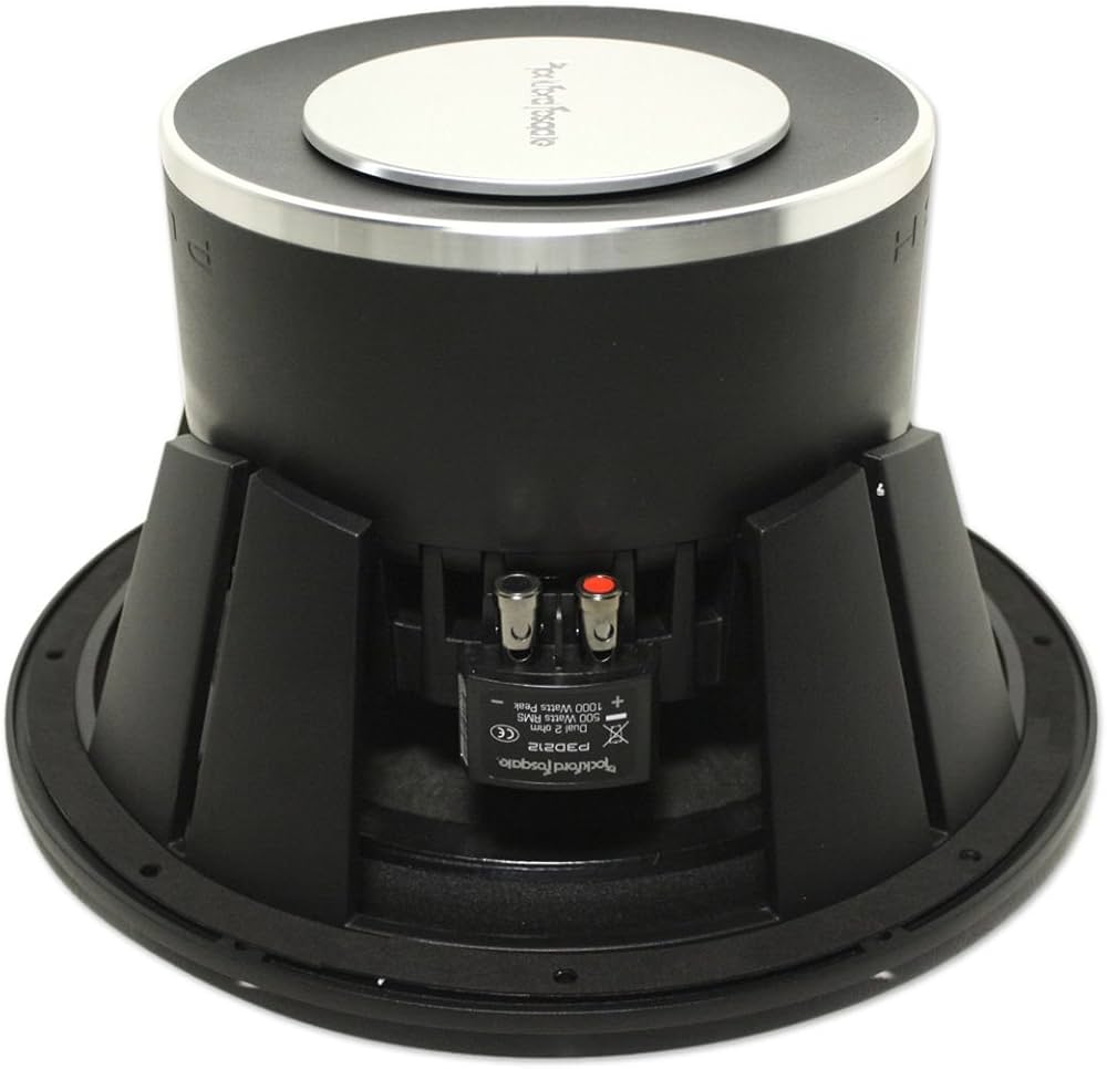 Amazon.co.jp: Rockford Fosgate Punch P3 P3D212 12インチ 500ワット