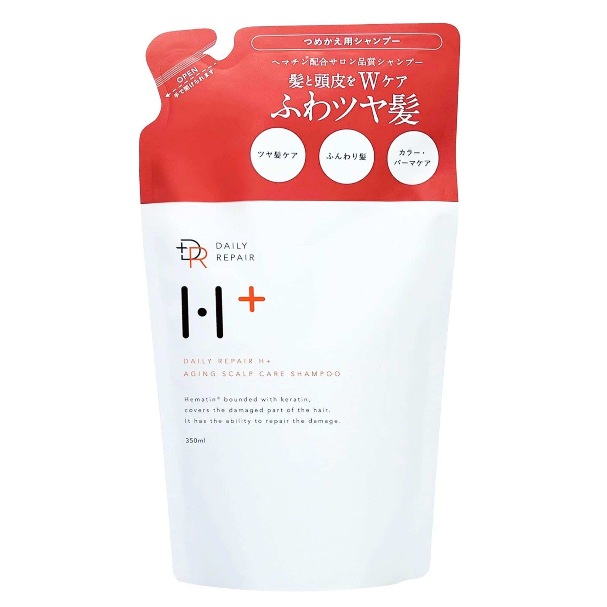 Amazon | DRH+ デイリーリペアH+ スカルプシャンプー 【ヘマチン