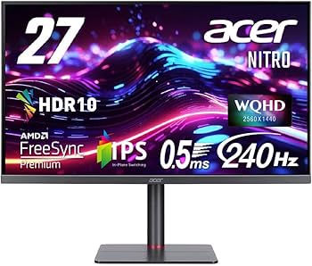 Amazon.co.jp: Acer ゲーミングモニター Nitro 27インチ IPS 非光沢