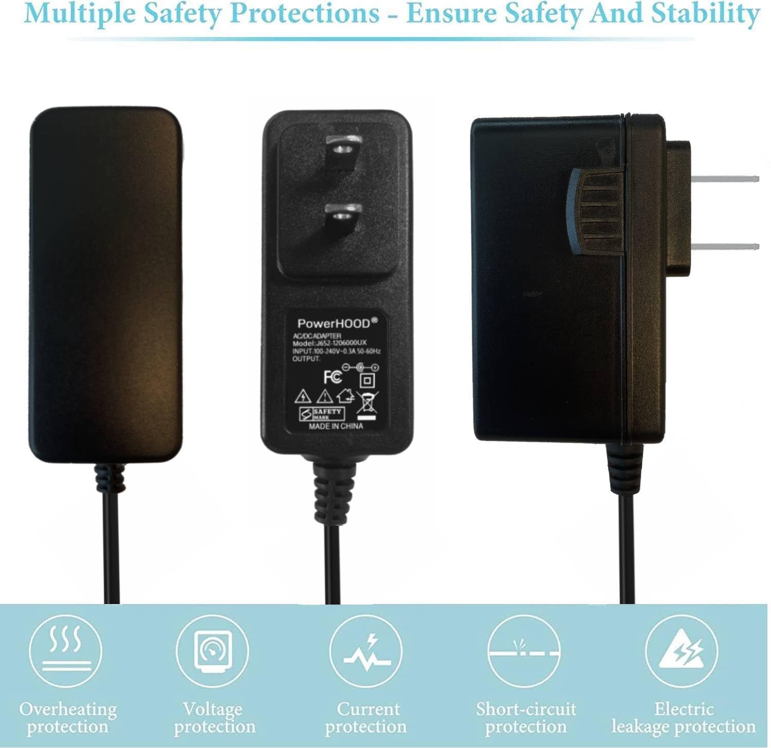 Amazon.com: PowerHOOD 18V AC/DC Adapter Compatible with Hyperice