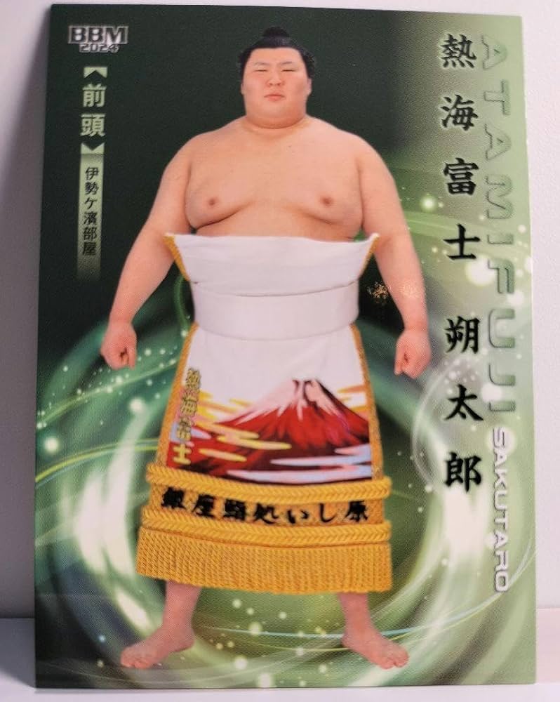 Amazon.co.jp: 大相撲カード 響 2024 熱海富士 : 文房具・オフィス用品