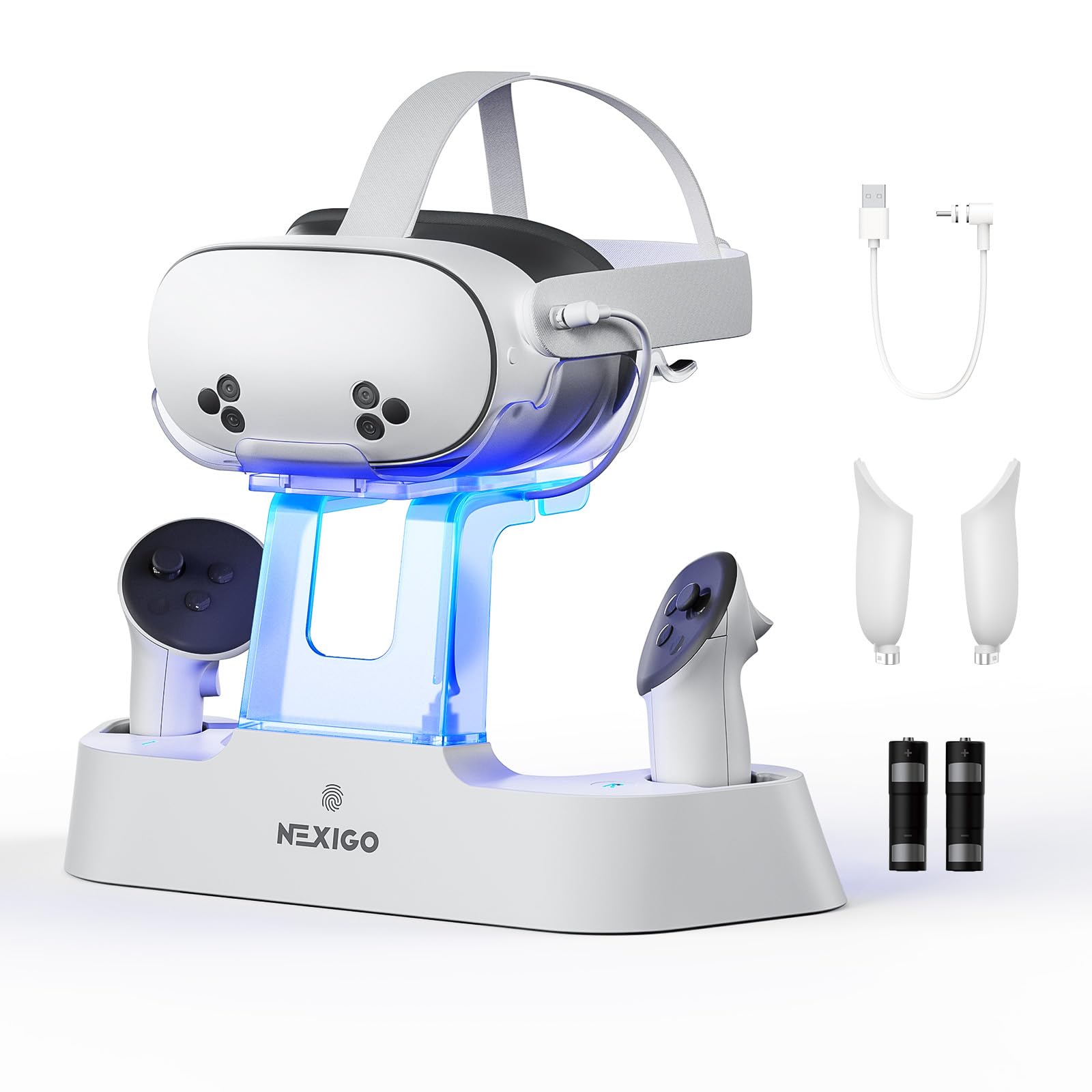 Amazon.com: NexiGo Enhanced Charging Dock for Meta Quest 3 and 3S