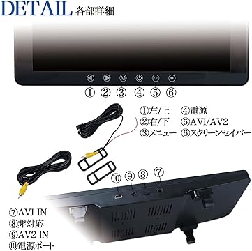 Amazon.co.jp: M's GLOBAL MARKET: ミラーモニター・ドライブレコーダー