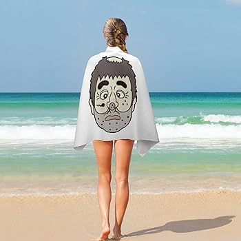 Amazon｜志村けん だいじょうぶだぁ 変なおじさん バスタオル タオル
