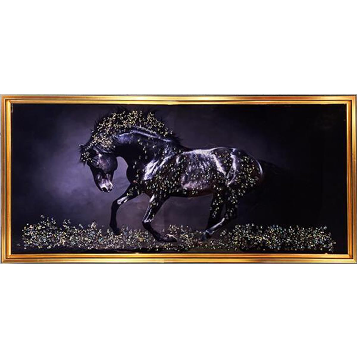 Amazon.co.jp: クリスタルアート フリード211 アートパネル 94x44cm