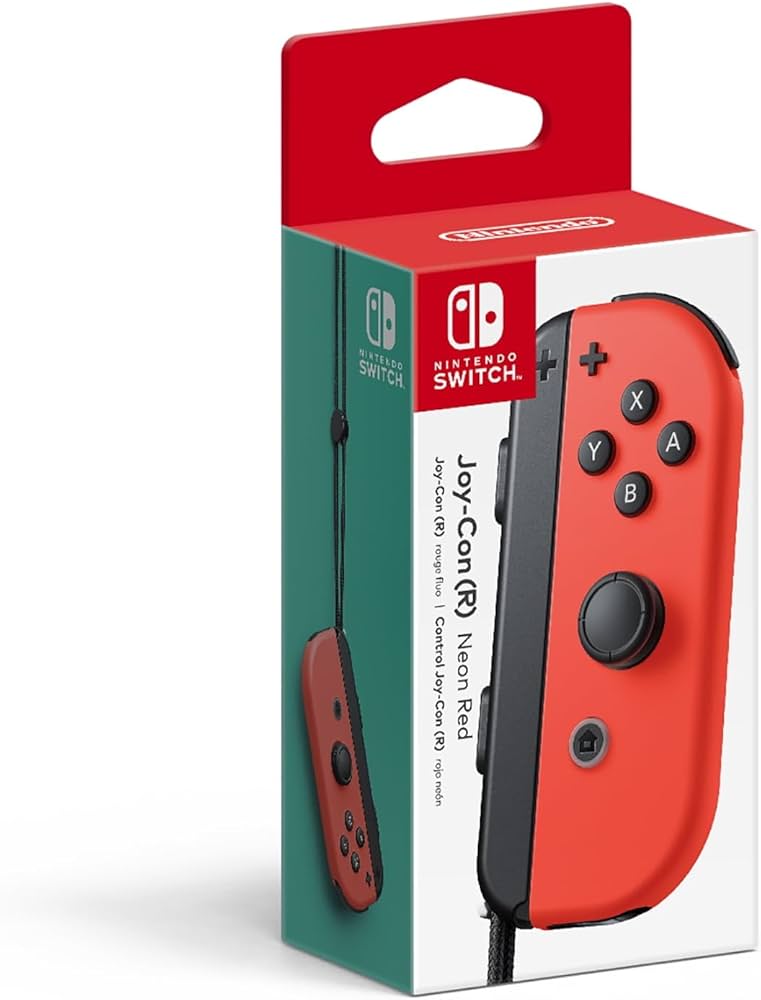 Nintendo Joy-Con (R) – Vermelho neon – Nintendo Switch | Amazon.com.br