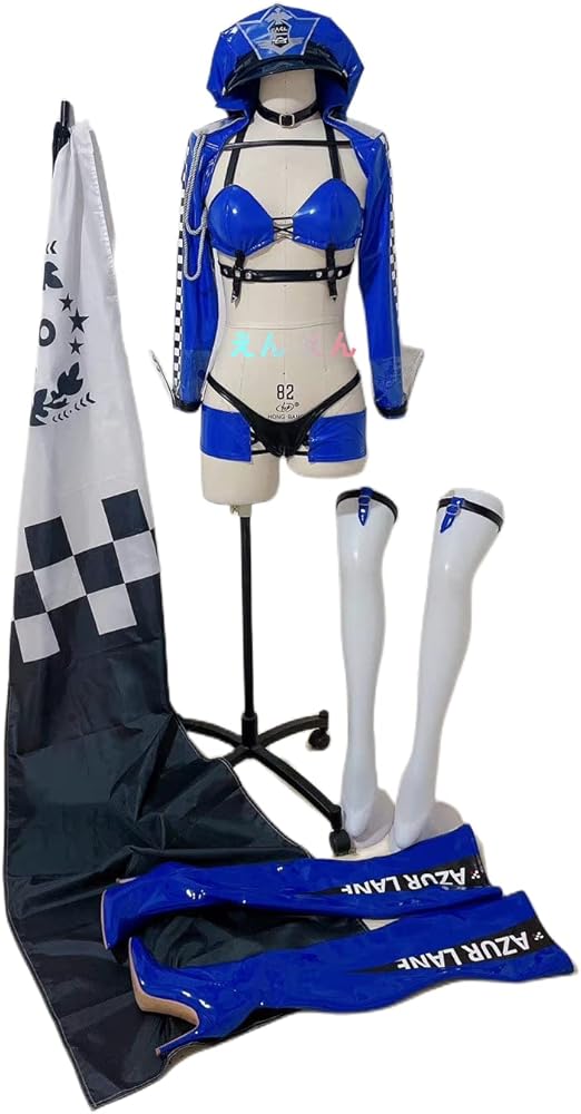 Amazon.co.jp: [BEANUT] アズールレーン ボルチモア コスプレ衣装＋ 旗