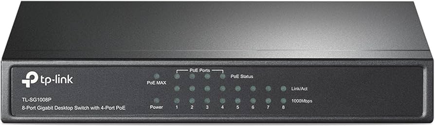 Amazon.com: TP-Link TL-SG1008P V4 | 8 Port Gigabit PoE Switch | 4