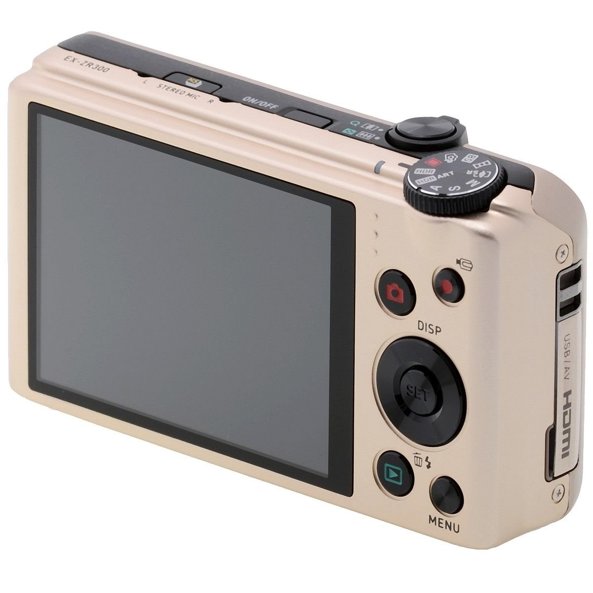 Amazon.com : Casio High Speed Exilim Ex-zr300 Digital Camera Gold