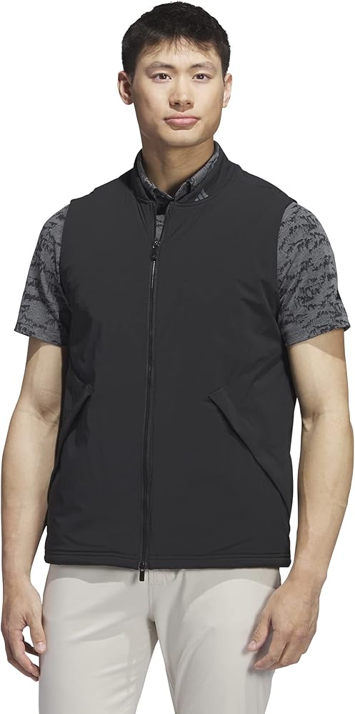 adidas Men's Ultimate365 Tour Frostguard Padded Vest, Black, Small