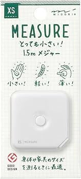 Amazon.co.jp: ミドリ メジャー XS メジャー 1.5m 白 35279006
