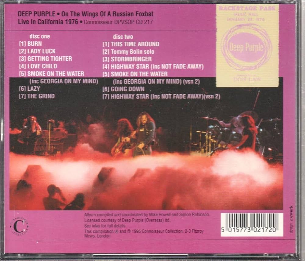 DEEP PURPLE - On The Wings Of A Russian Foxbat - Amazon.com Music