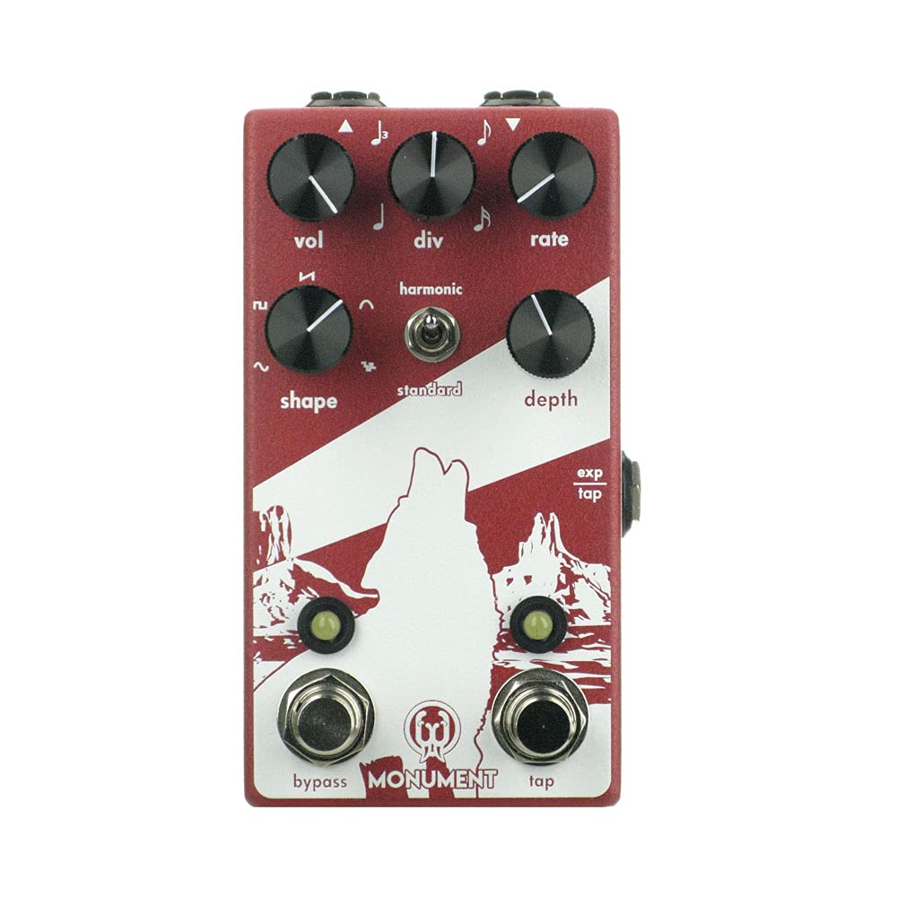 Amazon.com: Walrus Audio Monument V2 Tap Tremolo, Red (Gear Hero