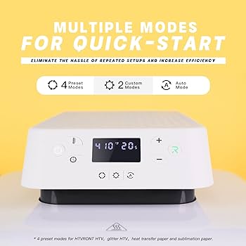 Amazon.com: HTVRONT Auto Heat Press Machine for T Shirts - 15x15