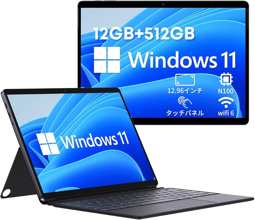 Amazon.co.jp: CHUWI N100 Hi10 Max 12.96インチ Windows11 タブレット